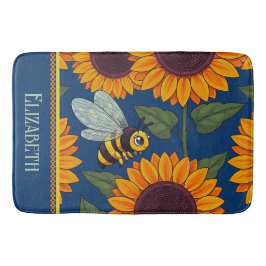 Little Buzzers Badematte (Vorderseite)