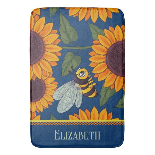 Little Buzzers Badematte (Vorderseite Vertikal)