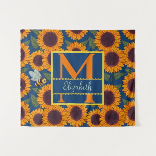 Little Buzzers Wandteppich (Vorderseite (Horizontal))