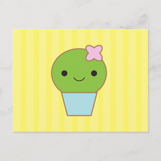 Little Cactus Postkarte (Vorderseite)