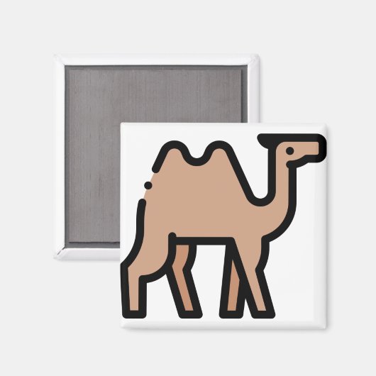 Little Camel Magnet (Vorderseite/Rückseite)