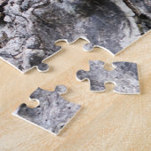 Little Camouflage Owl in Tree Puzzle (Seite)