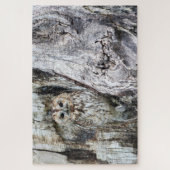 Little Camouflage Owl in Tree Puzzle (Vertikal)
