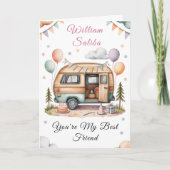 Little Camper Party Karte (Vorderseite)