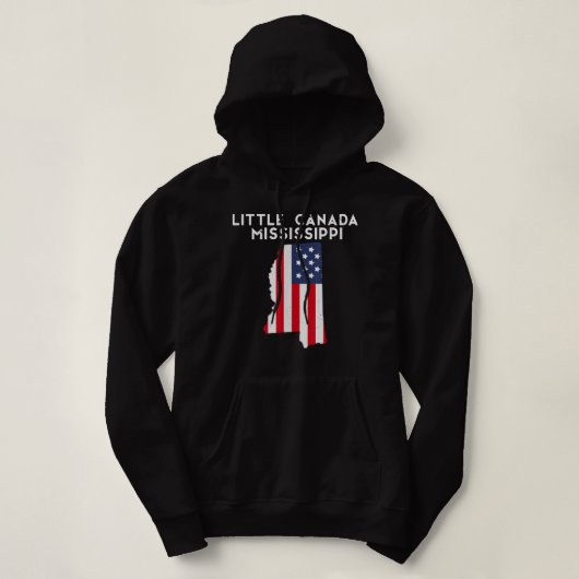 Little Canada Minnesota USA Staat America Travel M Hoodie (Design vorne)