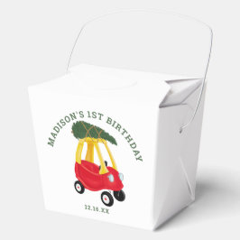 Little Car Holiday Onederful 1st Birthday Favors  Geschenkschachtel