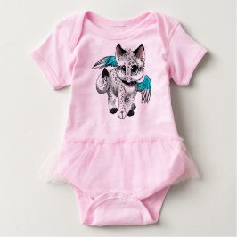 Little Cartoon Angel Cat Baby T-shirt
