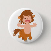 Little Cartoon Centaur Button (Vorderseite)