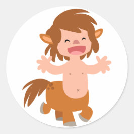 Little Cartoon Centaur Sticker
