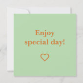 Little Cat, happy Birthday (Rückseite)