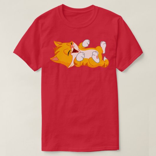 Little Cat Looking At You With Love T-Shirt (Design vorne)
