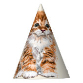 Little Cat Party Hat Kitten Partyhütchen (Vorderseite)