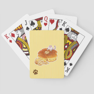 Little Cat & Walnut bread Classic トランプ Spielkarten