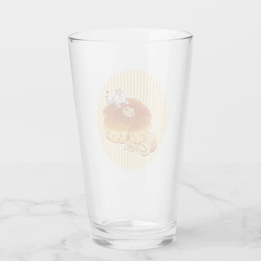 Little Cat & Walnut bread Glas (Rückseite)