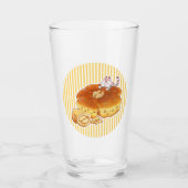 Little Cat & Walnut bread Glas (Vorderseite)