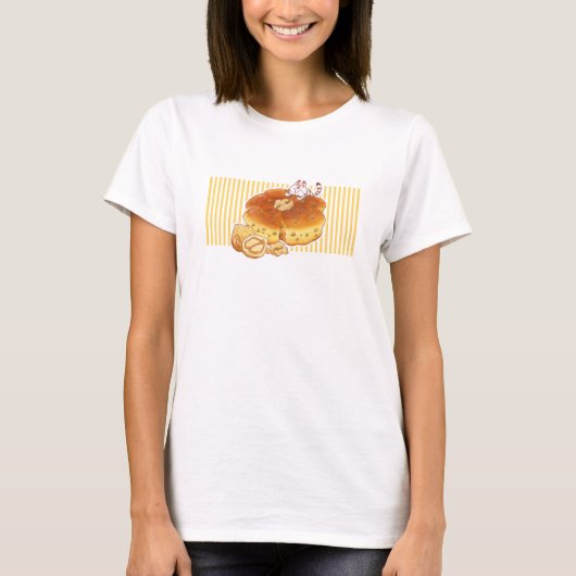Little Cat & Walnut bread T-Shirt (Vorderseite)