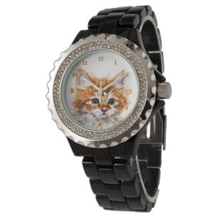 Little Cat Watch I Liebe Haustiere Armbanduhr