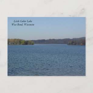 Little Cedar Lake Postkarte