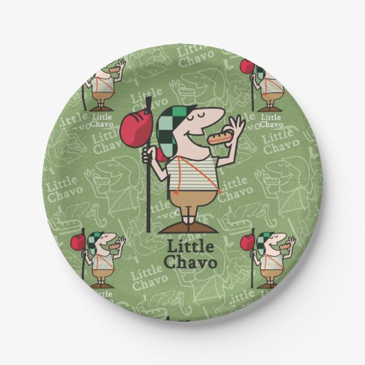 Little Chavo Pappteller (Vorderseite)
