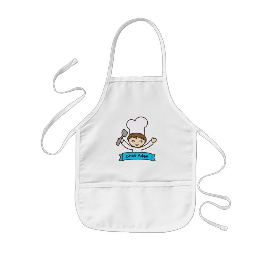 "Little Chef" Kids' Graphic Apron Kinderschürze (Vorne)
