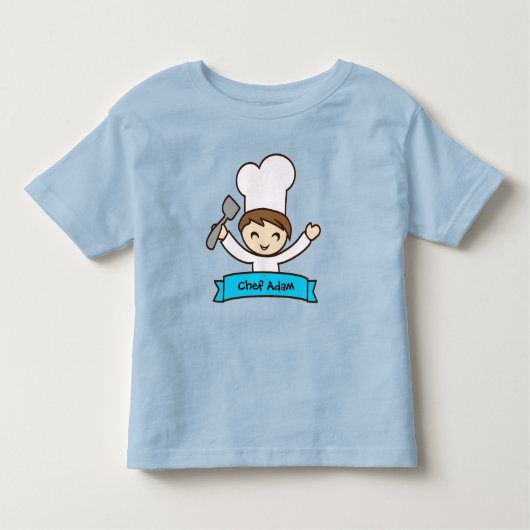"Little Chef" Kids' Graphic Tee (Vorderseite)