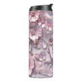 Little Cherry Blume in Lavender Thermosbecher (Nach links gedreht)