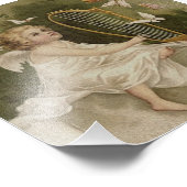 Little Cherub Lächeln Fotodruck (Ecke)