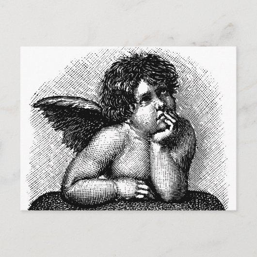 Little Cherub Postkarte (Vorderseite)
