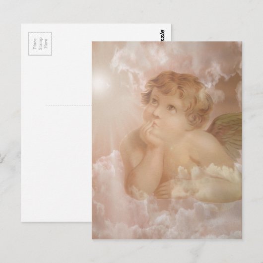 Little Cherub Postkarte (Vorne/Hinten)