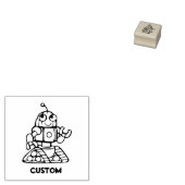 Little Chibi SD Robot Gummistempel (Stempel)
