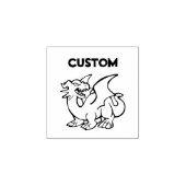 Little Chibi SD Smooth Dragon Gummistempel (Prägung)