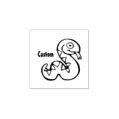 Little Chibi SD Snake Gummistempel (Prägung)