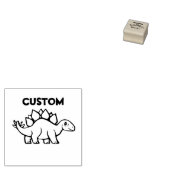 Little Chibi SD Stegosaurus Gummistempel (Stempel)