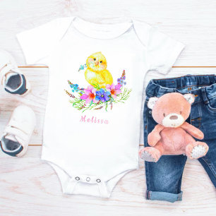 Little Chick Baby Bodysuit Strampler