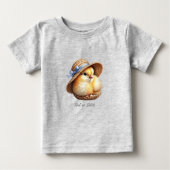 Little Chick Blue Ribbon Baby T - Shirt (Vorderseite)