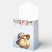 Little Chick Blue Ribbon Fevor Box Geschenkschachtel (Geöffnet)