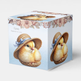 Little Chick Blue Ribbon Fevor Box Geschenkschachtel