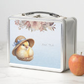 Little Chick Blue Ribbon Metal Lunch Box (Beispiel)