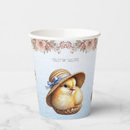 Little Chick Blue Ribbon Paper Cups Pappbecher