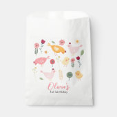 Little Chick Girl Farm Osterhühnchen Geburtstag Geschenktütchen (Vorderseite)