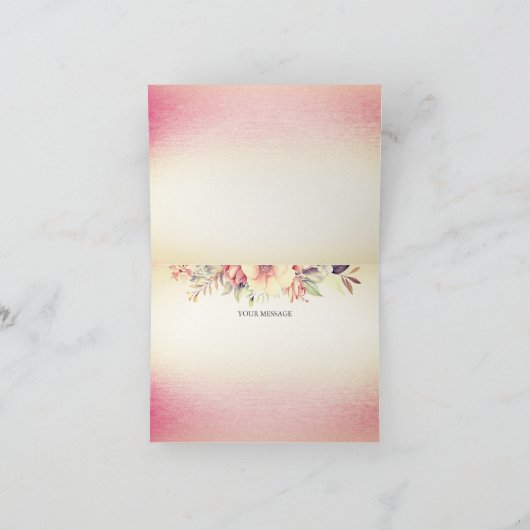 Little Chick Hatching Dankeschön Card Dankeskarte (Innenseite)