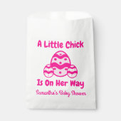 Little Chick Oaster Baby Dusche Geschenktütchen (Vorderseite)