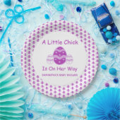 Little Chick Oaster Baby Shower Plate Pappteller (Party)