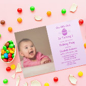 Little Chick Oster 1. Geburtstag Einladung