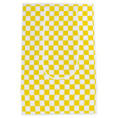 Little Chick Personalisiert Wrapping Paper Geburts Mittlere Geschenktüte (Rückseite)