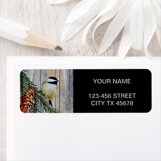 Little Chickadee auf der Bühnenbasis (Insitu)