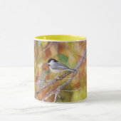 Little Chickadee Bird Ard Tasse Cup (Zentrum)