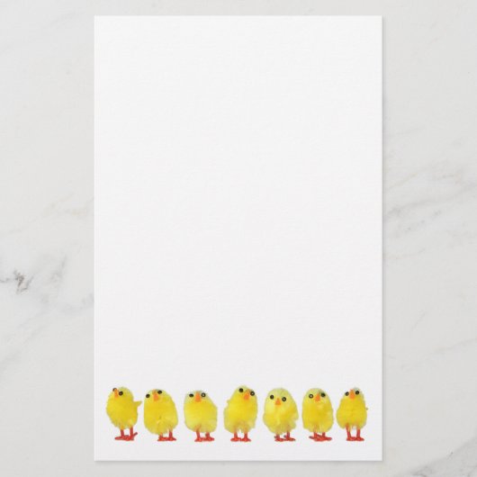 Little Chicks Stationery Briefpapier (Vorderseite)