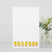 Little Chicks Stationery Briefpapier (Stehend Vorderseite)