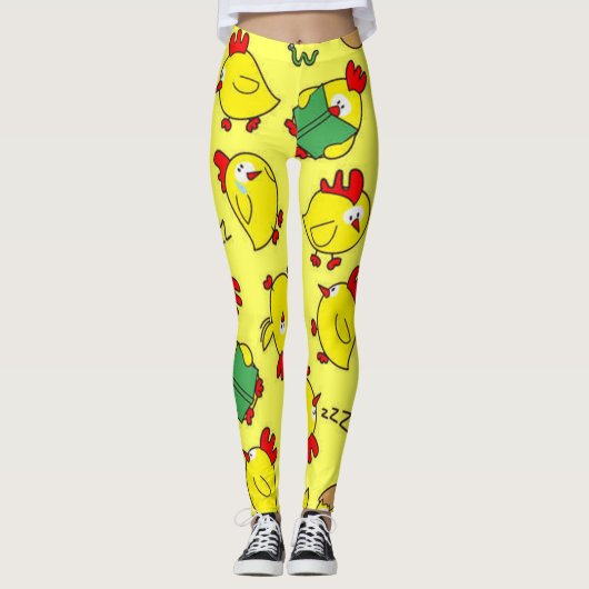 Little Chicky Chicky Leggings (Vorderseite)
